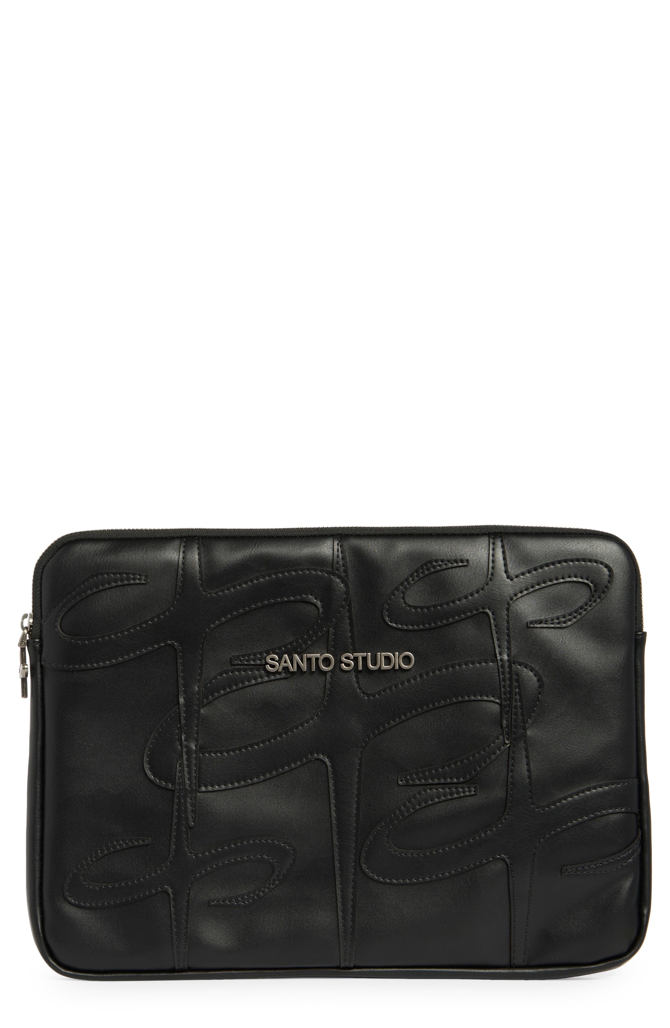 SANTO STUDIO Patch Laptop Sleeve, Main, color, 