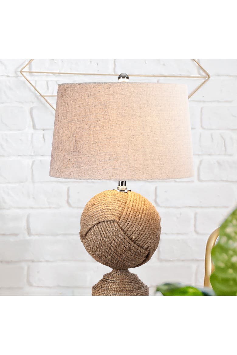Monkey's Knotted Rope LED Table Lamp, Main, color, Brown/Tan