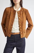 Nili Lotan Nanon Suede Jacket