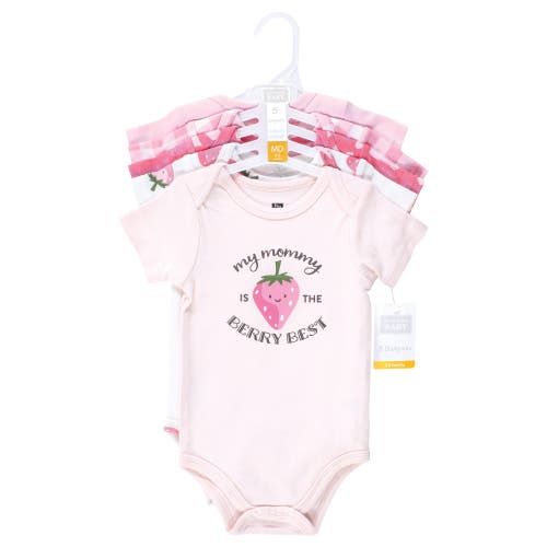 Hudson Baby Cotton Bodysuits 5-pack