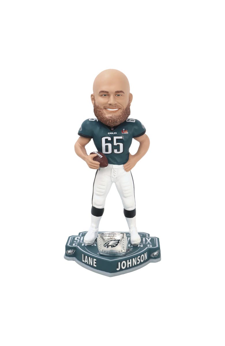 FOCO Lane Johnson (Philadelphia Eagles) Super Bowl LIX Champ Bobblehead, Main, color, 