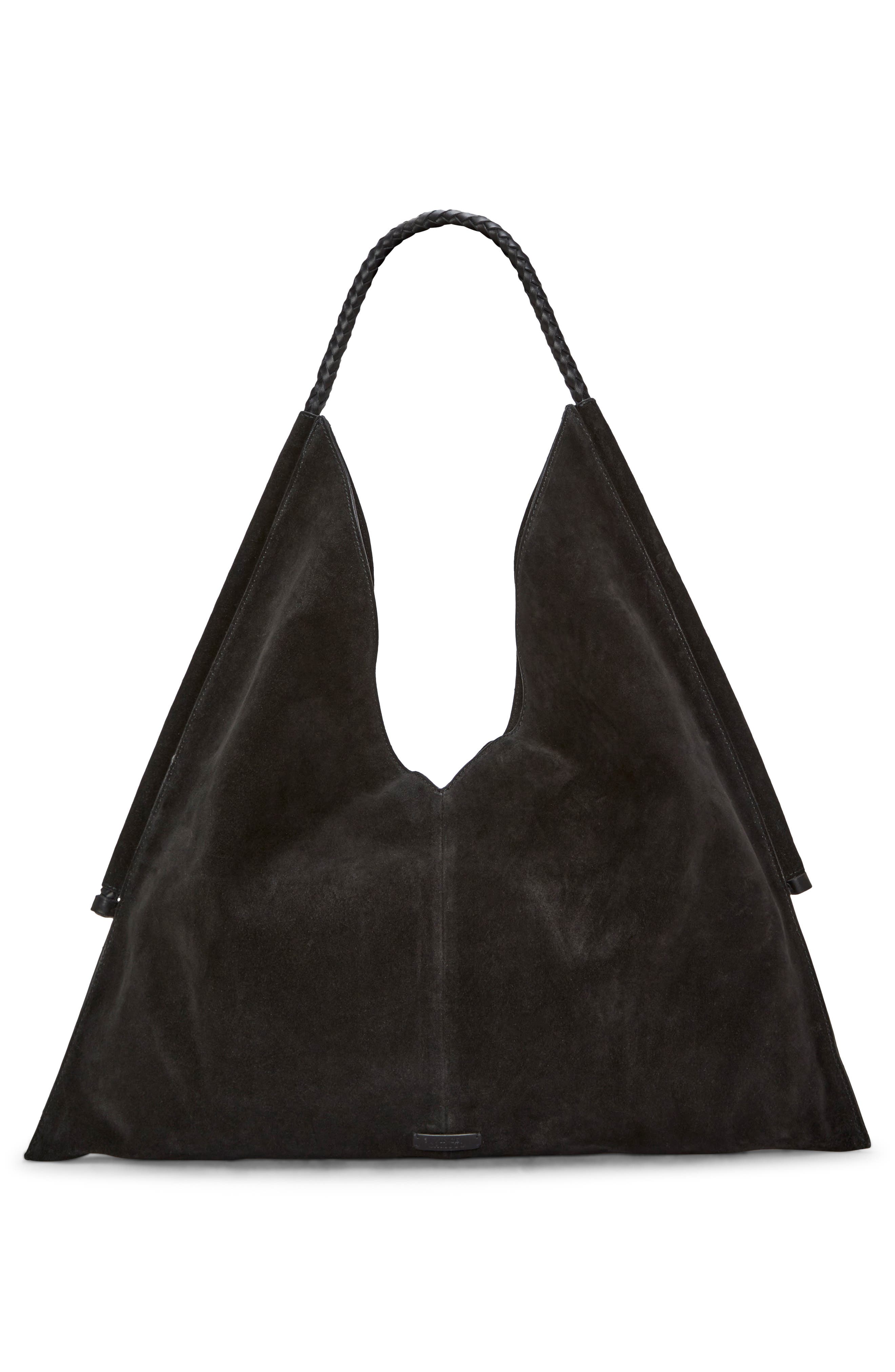 Vince Camuto Liann Suede Hobo Bag, Alternate, color, 
