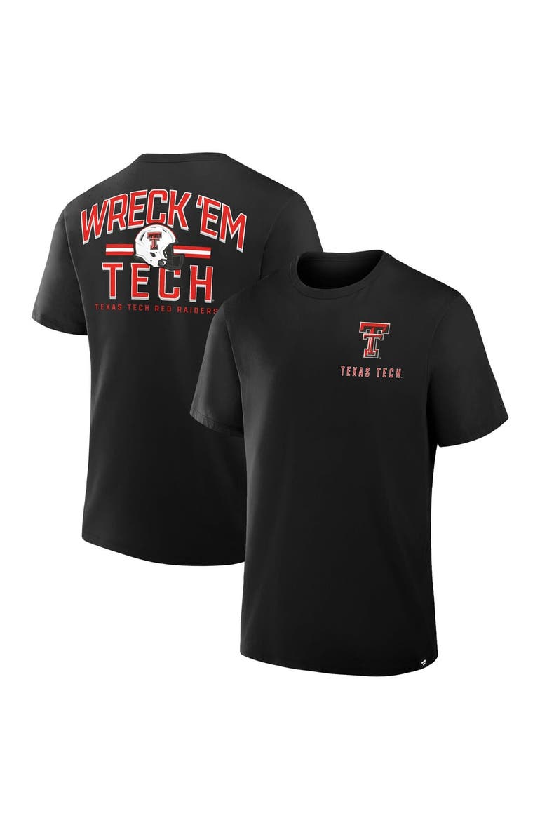 FANATICS Men's Fanatics Black Texas Tech Red Raiders Quad Legacy T-Shirt, Alternate, color, Black