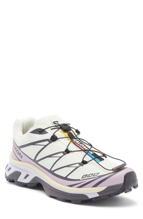 Salomon Xt-6 Rubber-trimmed Mesh Sneakers In Multi