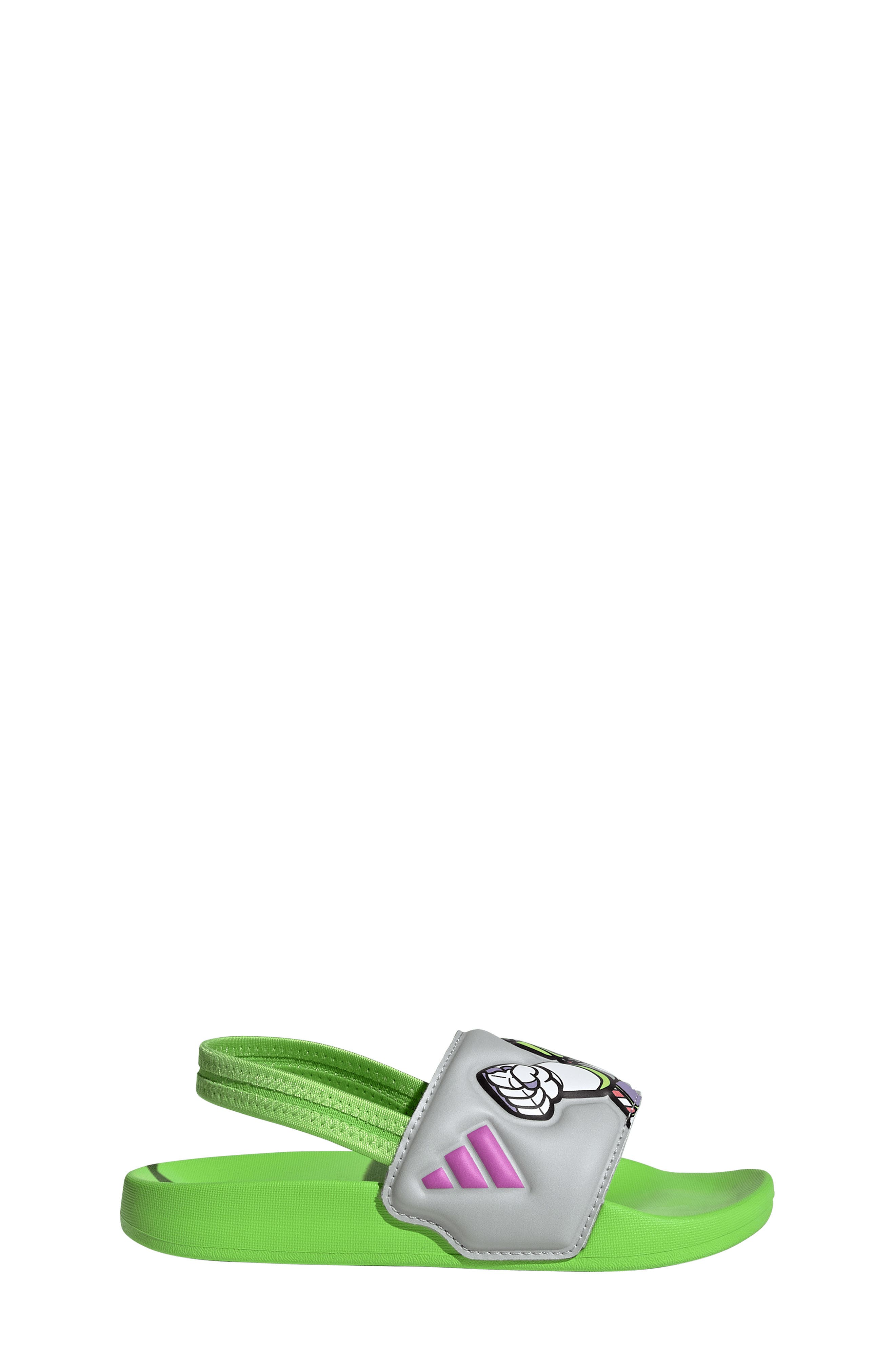 adidas x Disney Woody Kids' Adilette Strap Sandal, Alternate, color, 