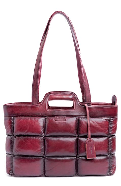 Nordstrom Burgundy Work Tote popular