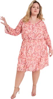 June + Vie Ruffle Detail Mini Dress