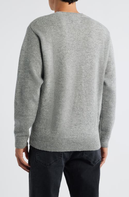 Pendleton Wool Crewneck Sweater In Gray