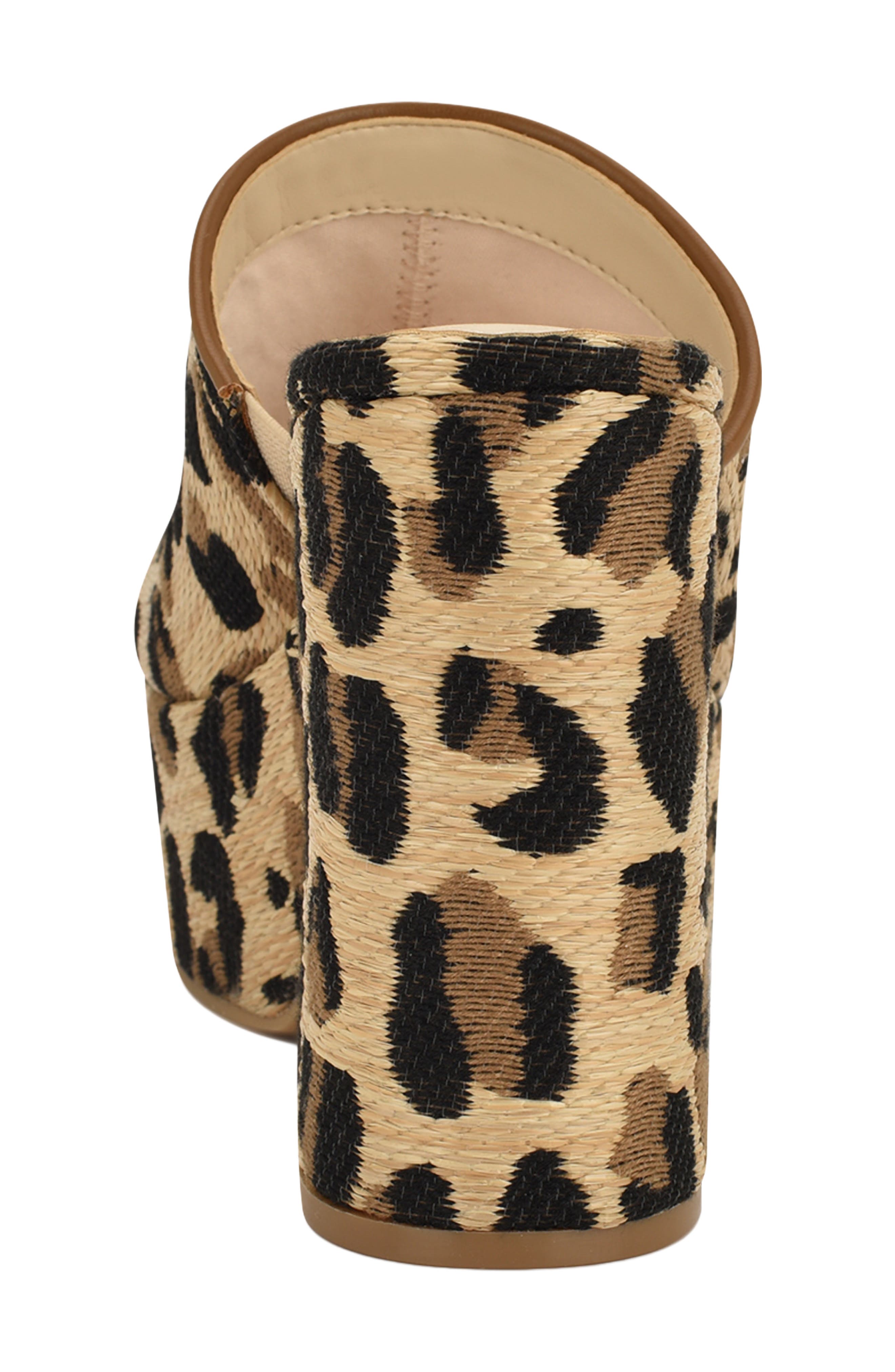 Nine West Olley Platform Slide Sandal, Alternate, color, 