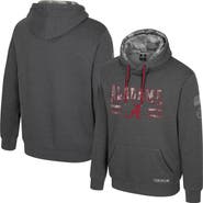 COLOSSEUM Men's Colosseum  Heather Charcoal Alabama Crimson Tide Operation Hat Trick Squad Hoodie