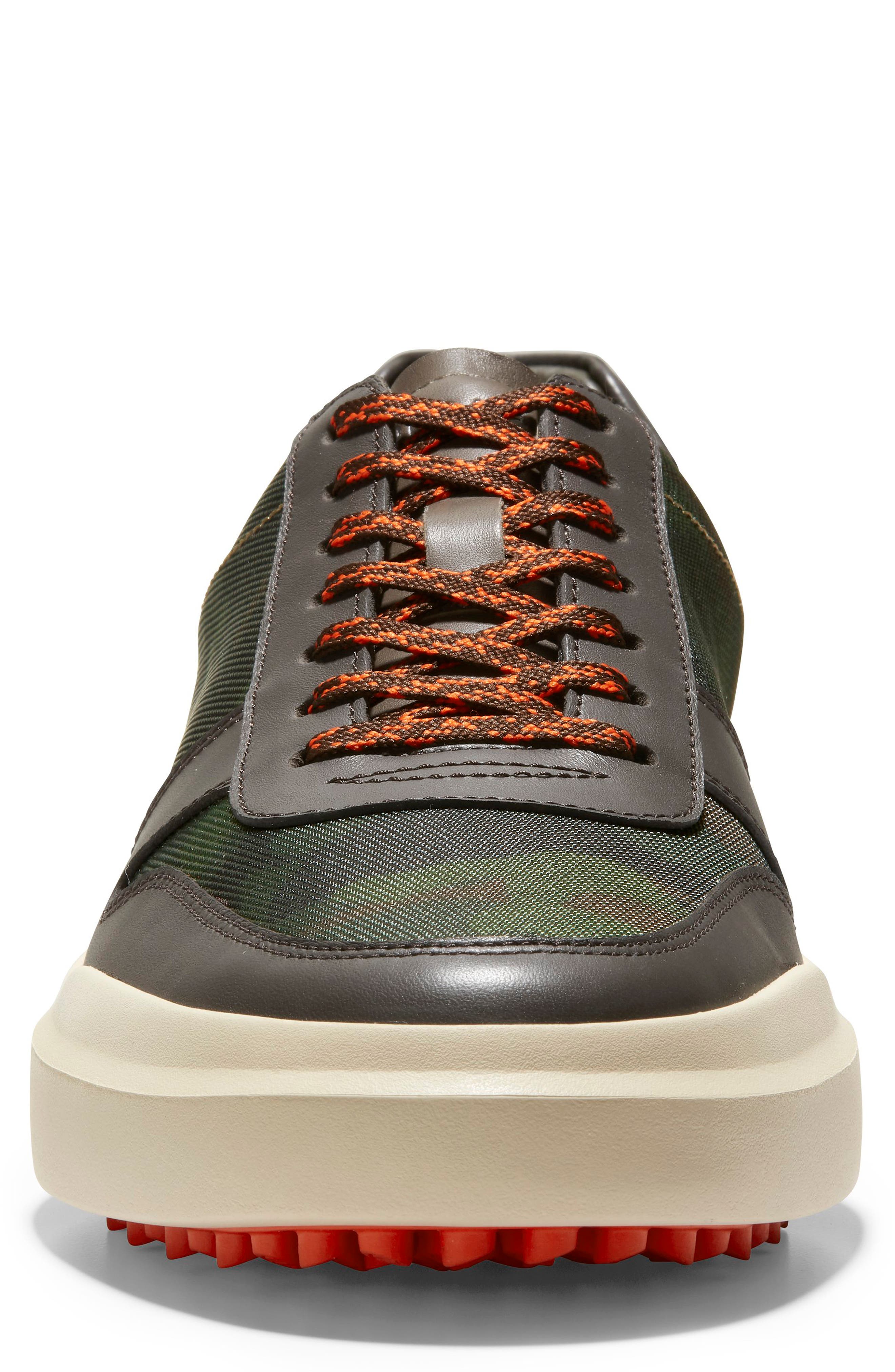 Cole Haan GrandPro AM Waterproof Golf Sneaker, Alternate, color, 