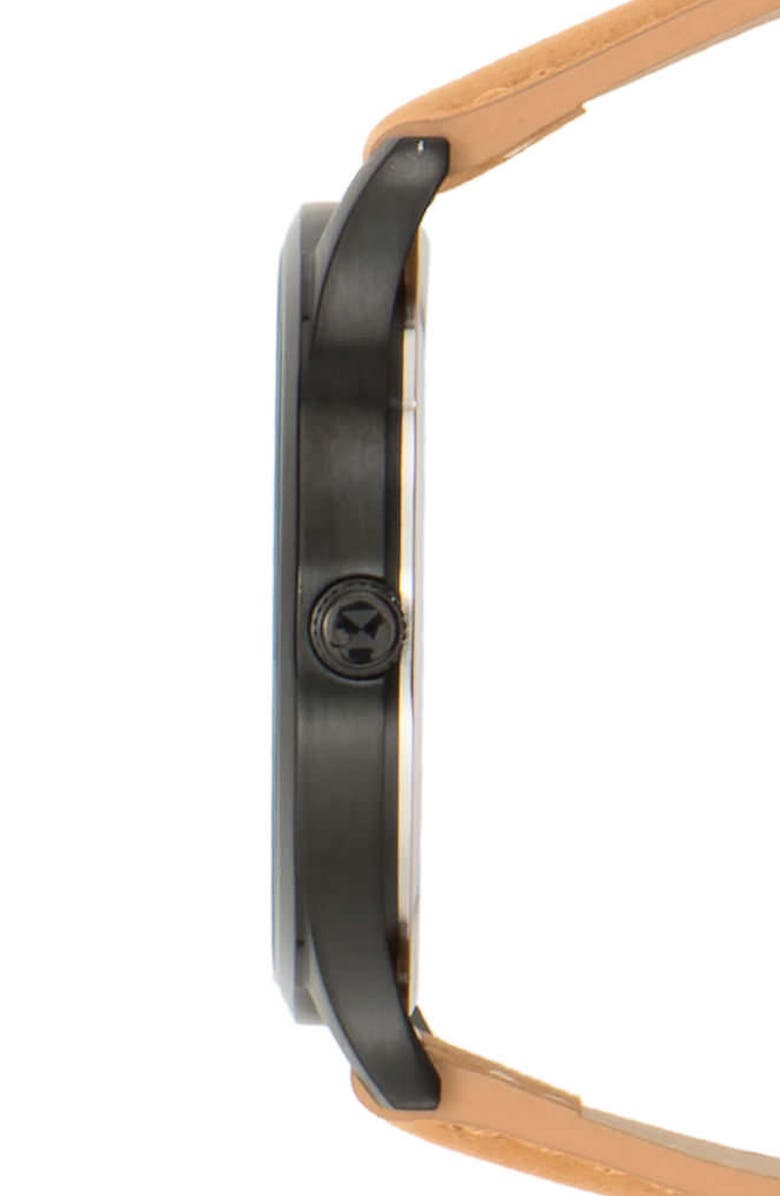 MVMT WATCHES MVMT Leather Strap Watch, 40mm, Alternate, color, 