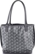 Pre-Owned Goyard Anjou Reversible Tote Coated Canvas Mini