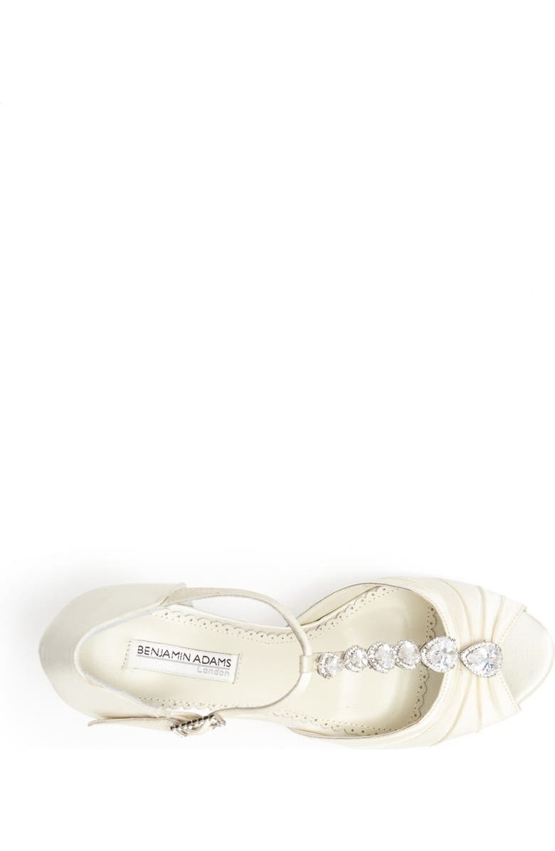 Benjamin Adams London 'Mia' Crystal Embellished Sandal, Alternate, color,