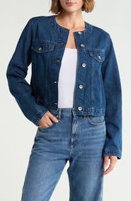 rag & bone Dora Crop Denim Jacket
