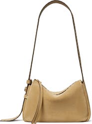 Tory Burch Romy Small Suede Shoulder Bag