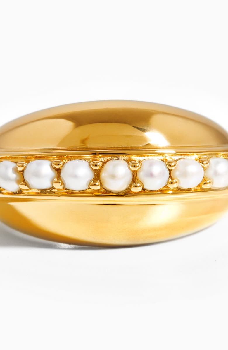 Missoma Cultured Pearl Ring, Alternate, color,
