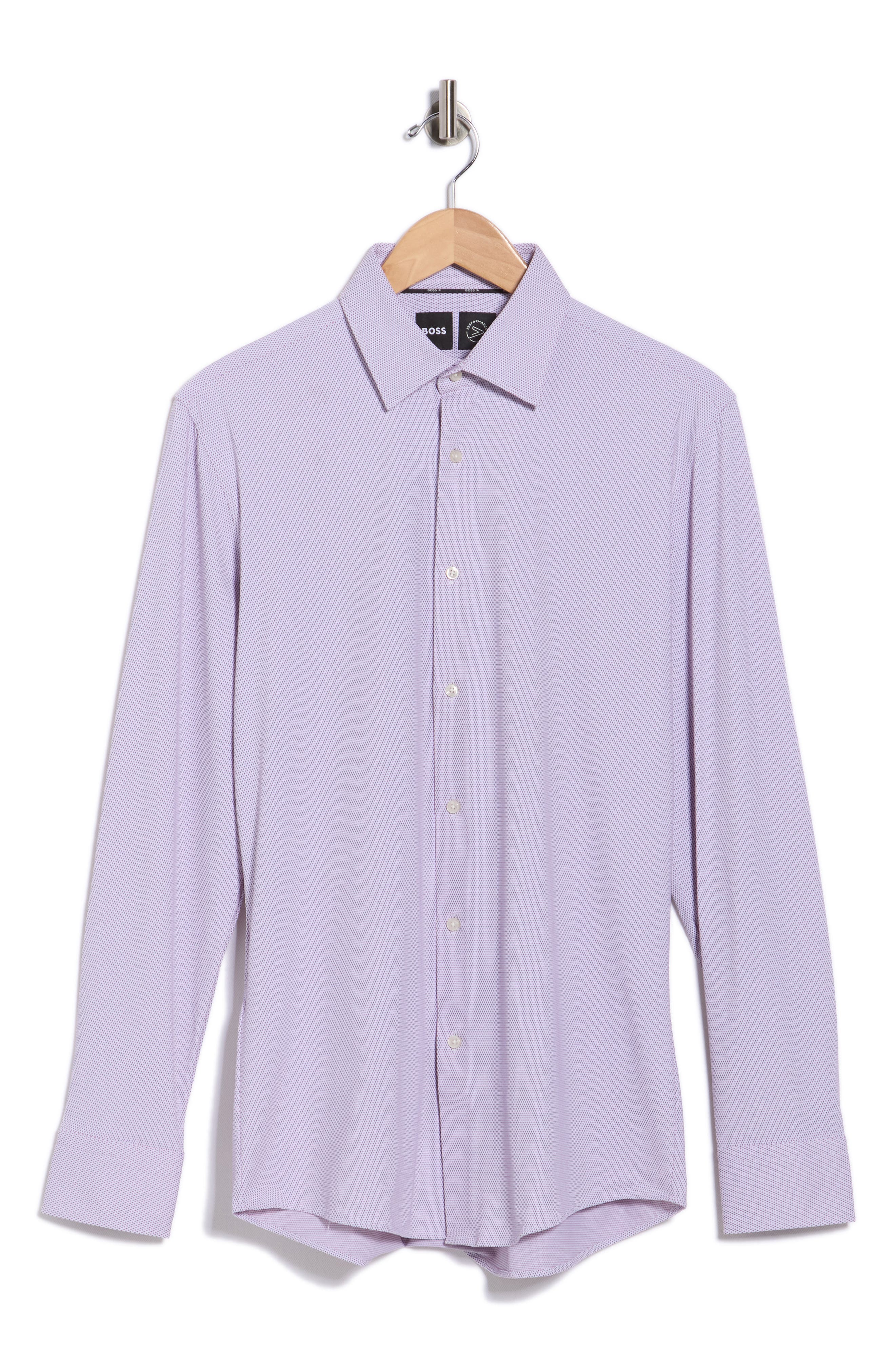 Hank Kent Slim Fit Performance Stretch Dress Shirt
