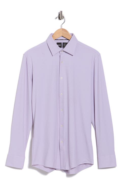 Hank Kent Slim Fit Performance Stretch Dress Shirt
