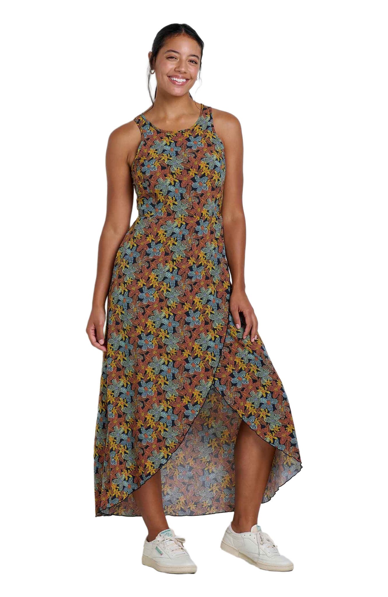 toad&co sunkissed maxi dress Toad & Co Women's Sunkissed Maxi Dress, Midnight Print, S