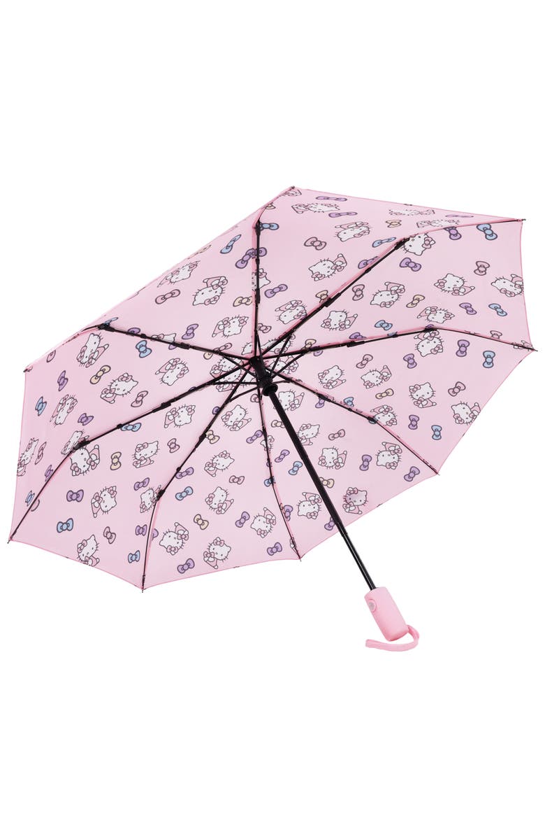SANRIO HELLO KITTY Gradient Bow Print Umbrella, Alternate, color, 