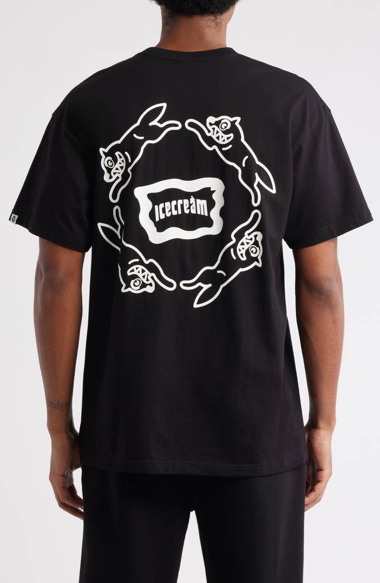 ICECREAM Dairy Cotton Graphic T-Shirt, Alternate, color, Black