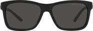 Ralph Lauren 57mm Rectangular Sunglasses