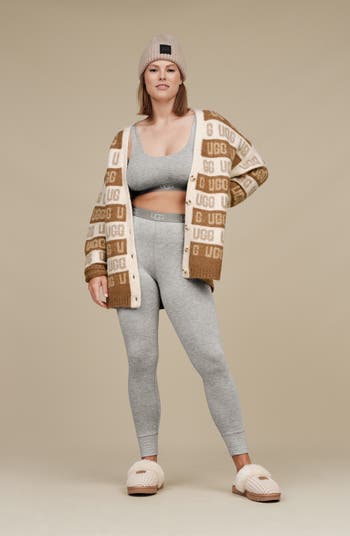 UGG® Graphic Logo Cardigan | Nordstrom