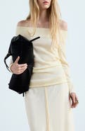 MANGO Off the Shoulder Sweater