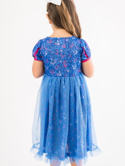 Rufflebutts Princess Dress-up Corset Nightgown In Blue