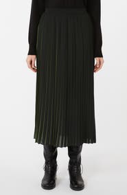 Weekend Max Mara Bora Pleated Midi Skirt
