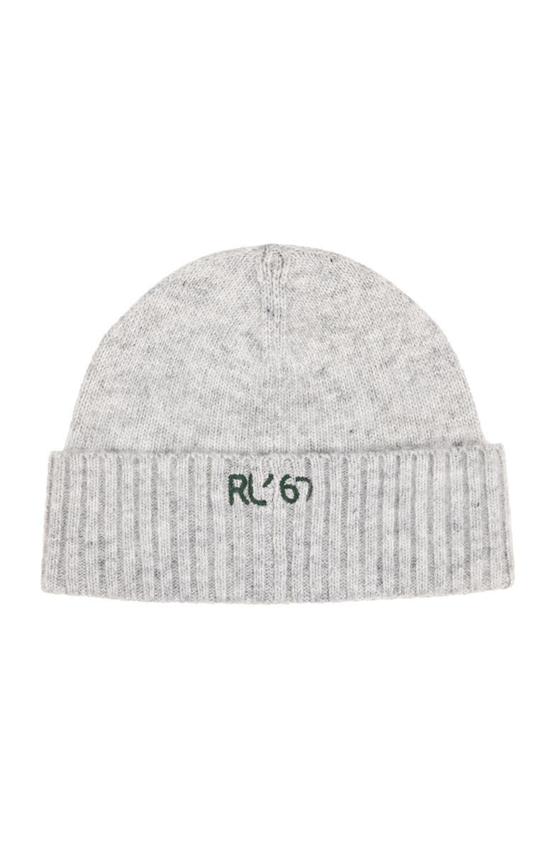 Polo Ralph Lauren Northwest Passage Patch Beanie, Alternate, color, Andover Heather