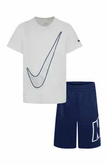 Nike Kids' Dri-FIT Graphic T-Shirt & Shorts Set