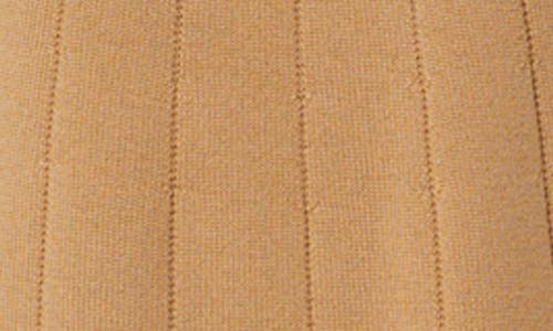 Mm By Max Mara Cile Long Sleeve Wool Dress In Brown