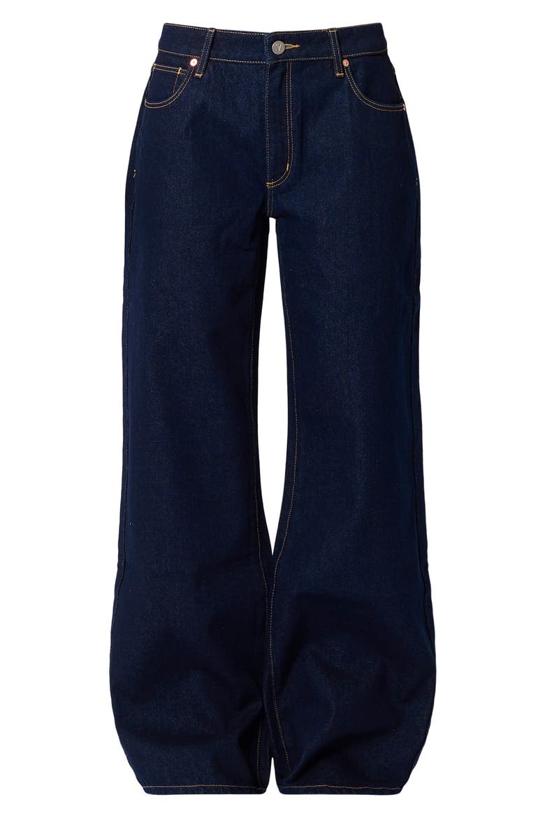 '95 Baggy Wide Leg Jeans, Alternate, color, RINSE DENIM