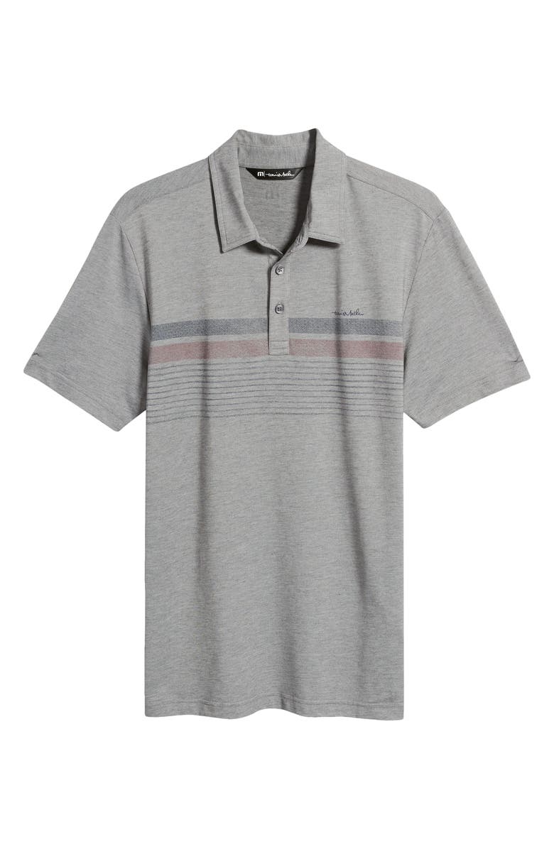 TravisMathew Captain's Table Stripe Piqué Polo, Alternate, color, 