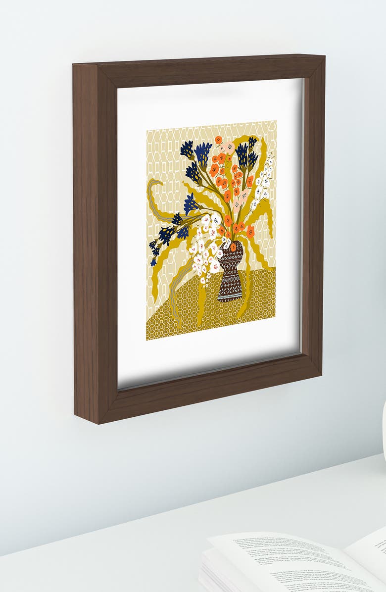 Deny Designs Matisse Flower Framed Art Print, Alternate, color, Multi