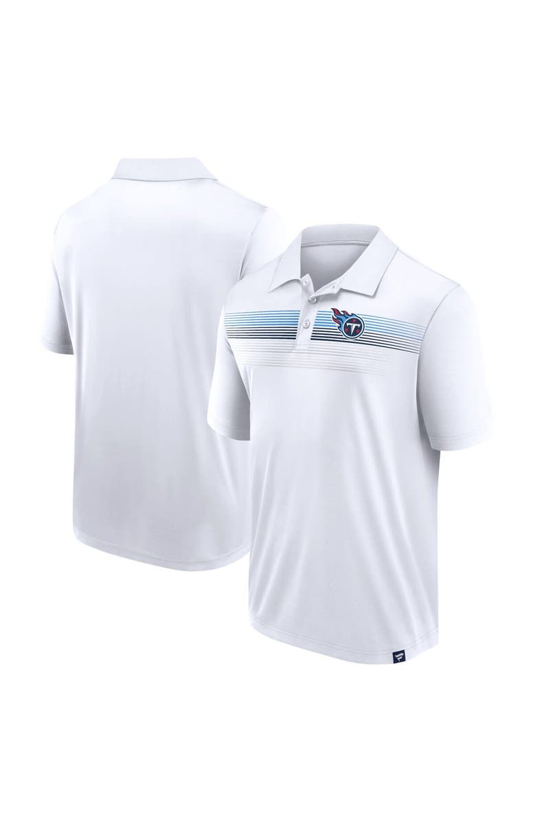 FANATICS Men's Fanatics Branded White Tennessee Titans Victory For Us Interlock Polo, Main, color, White