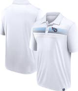 FANATICS Men's Fanatics Branded White Tennessee Titans Victory For Us Interlock Polo