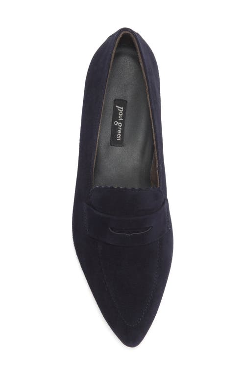 Paul Green Penny Loafer In Blue