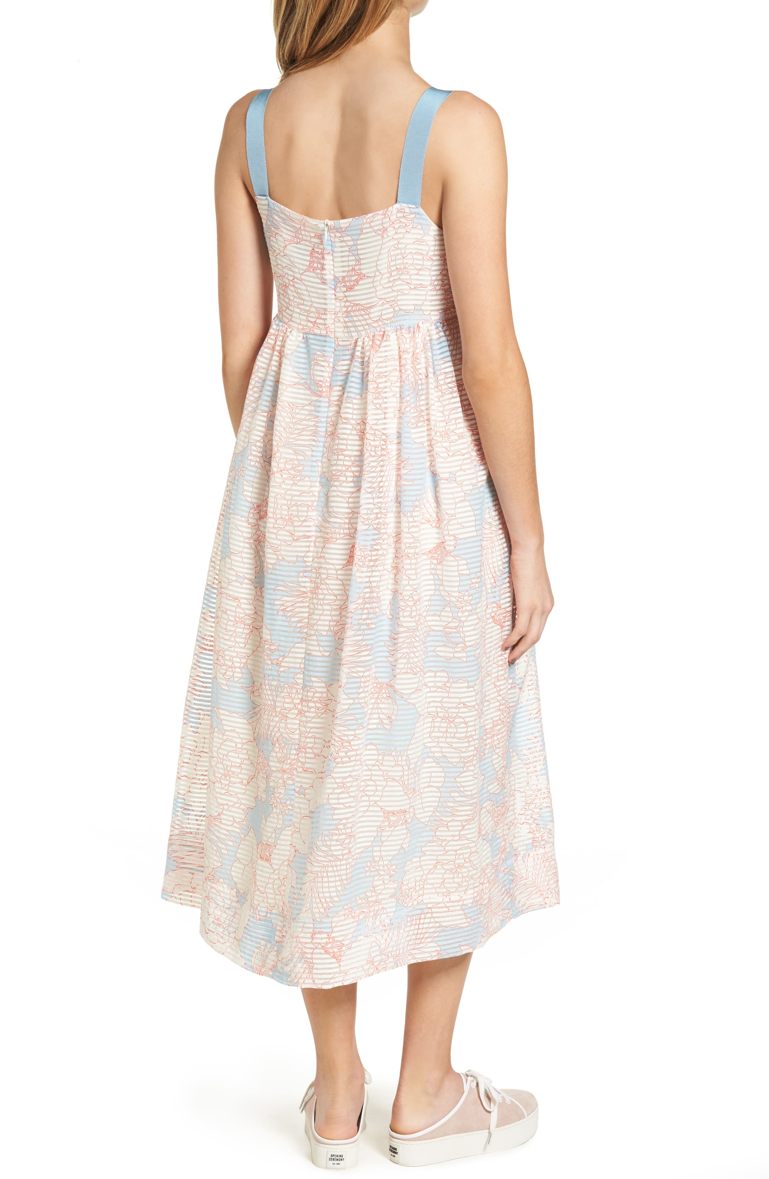 Paul & Joe Sister Bahamas Print Midi Dress (Women) | Nordstrom