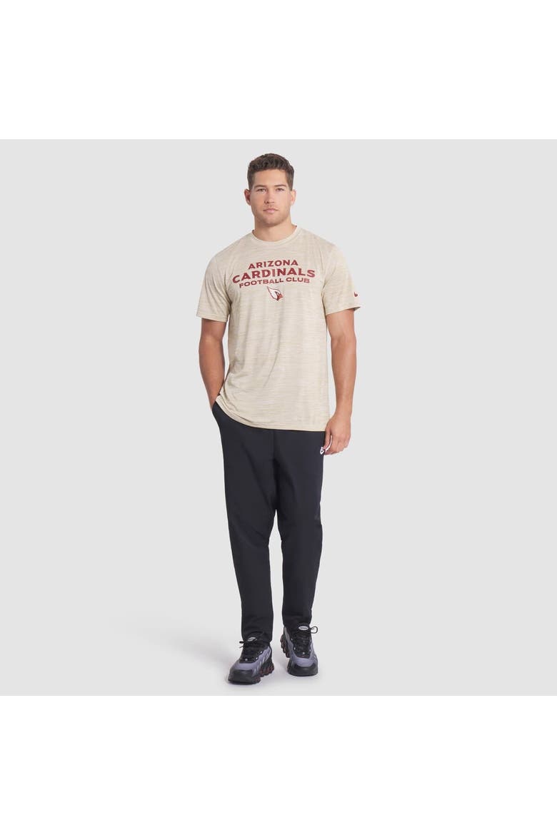 Men's Nike Natural Arizona Cardinals 2025 Rivalries Collection Sideline Velocity Dri-FIT T-Shirt, Alternate, color, Natural