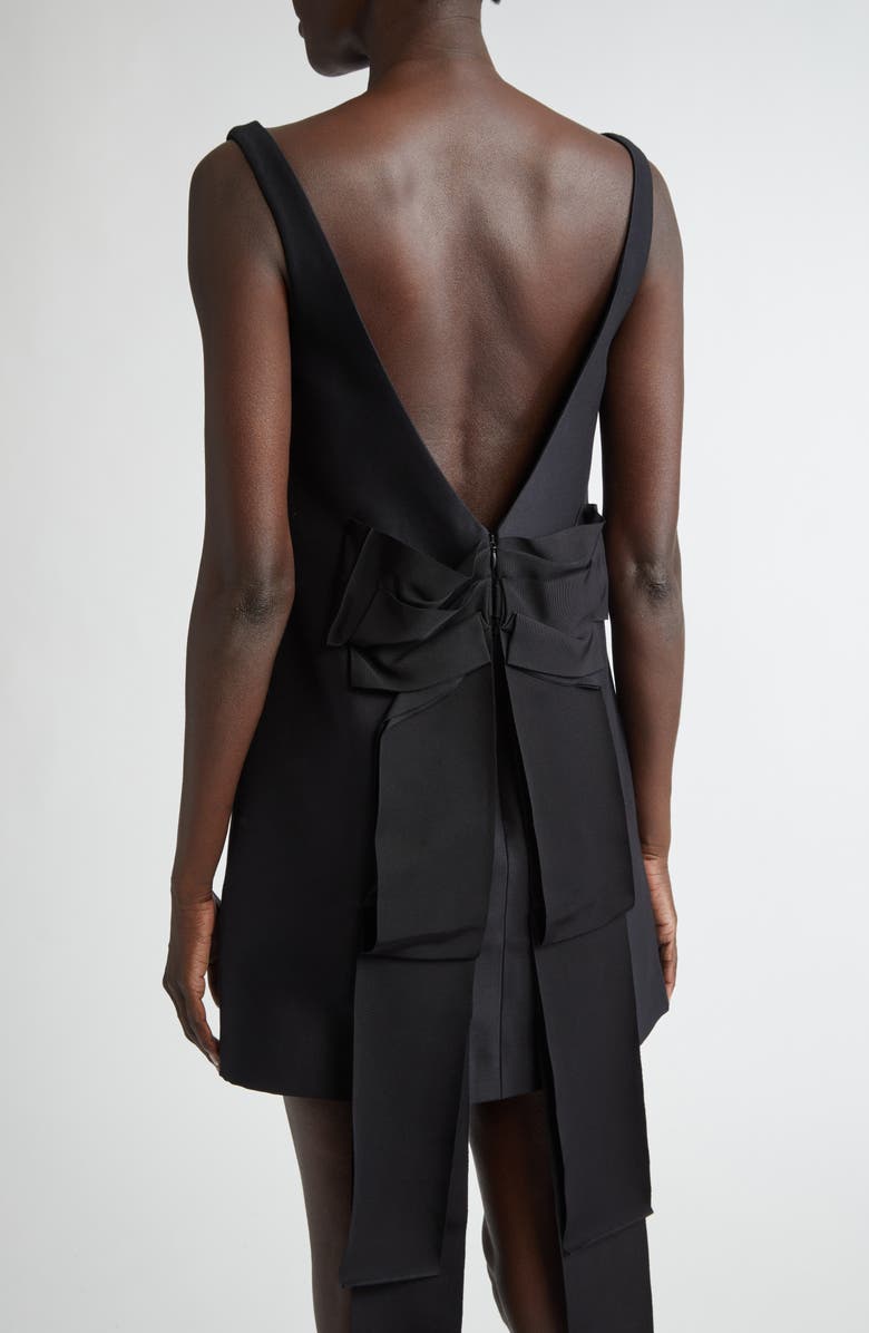 GIA STUDIOS Bowie Wool & Silk Broadcloth Minidress, Alternate, color,