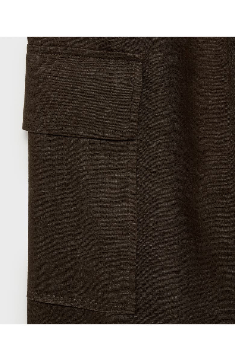 Linen Cargo Pants