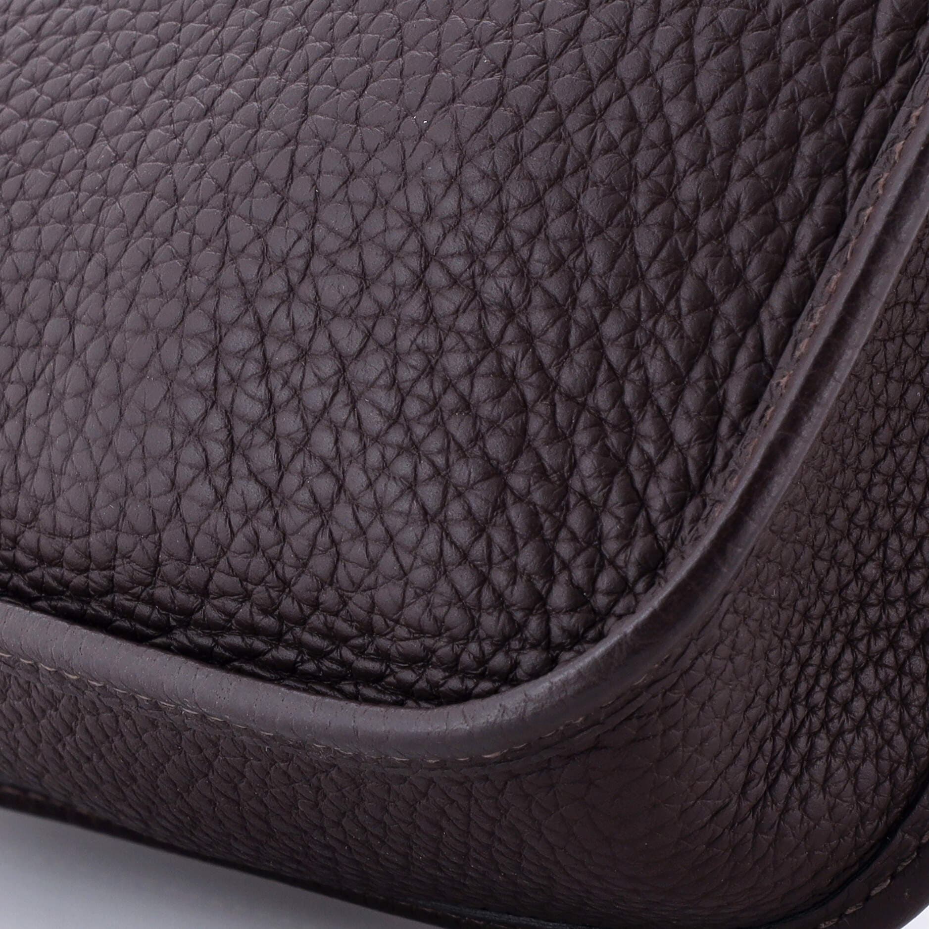 Pre-Owned Hermes Evelyne Bag Gen III Clemence TPM, Alternate, color, Rouge Sellier