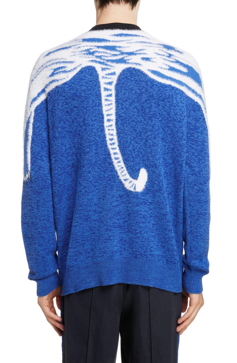 KENZO Tiger Appliqué Sweater, Alternate, color,