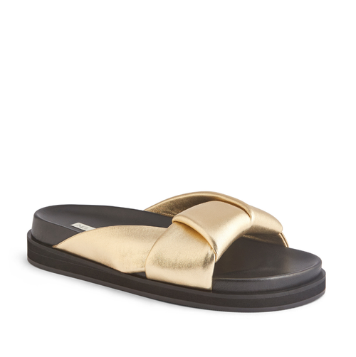 Neil J. Rodgers Obi Slide In Gold Nappa