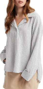 WISHLIST Striped Long Sleeve Shirt