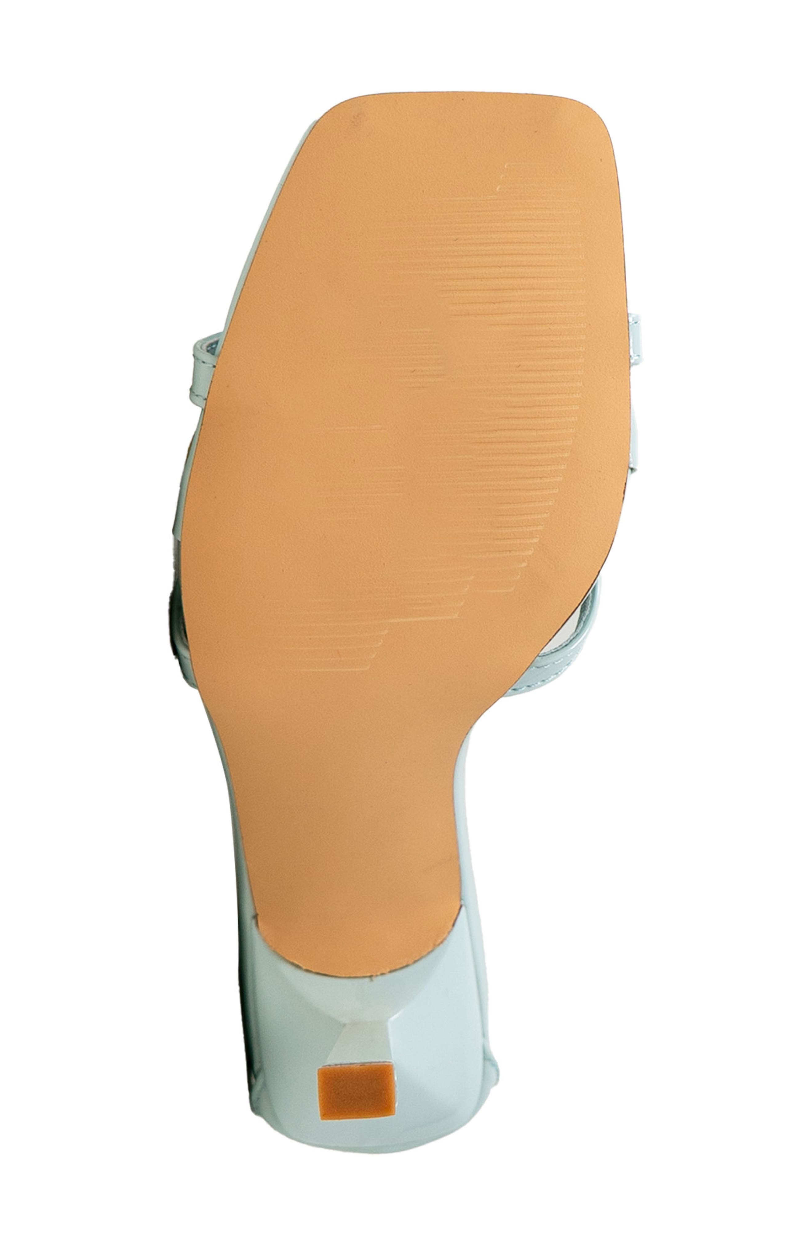 Ankle Strap Stiletto Sandal, Alternate, color, LIGHT BLUE PATENT