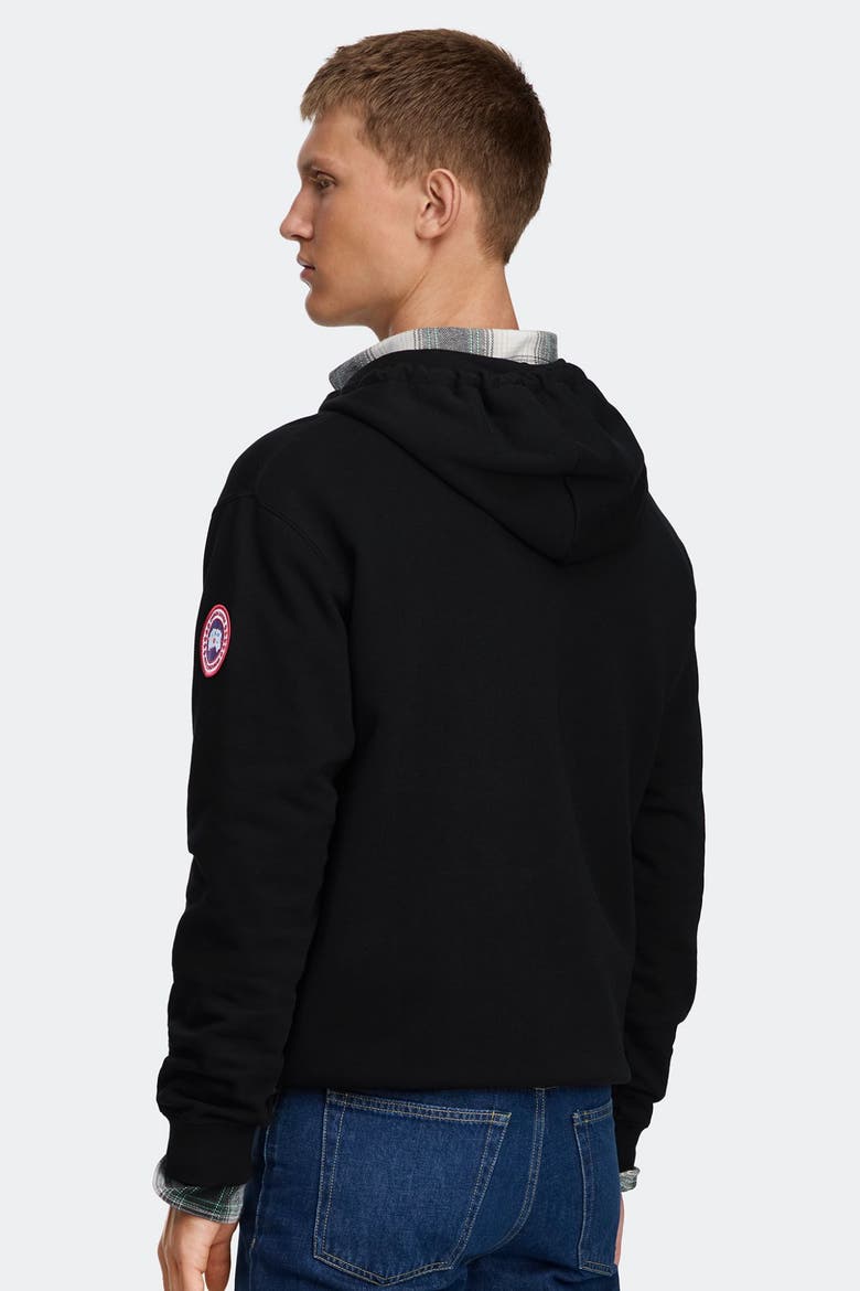 Loon Hoodie, Alternate, color, Black